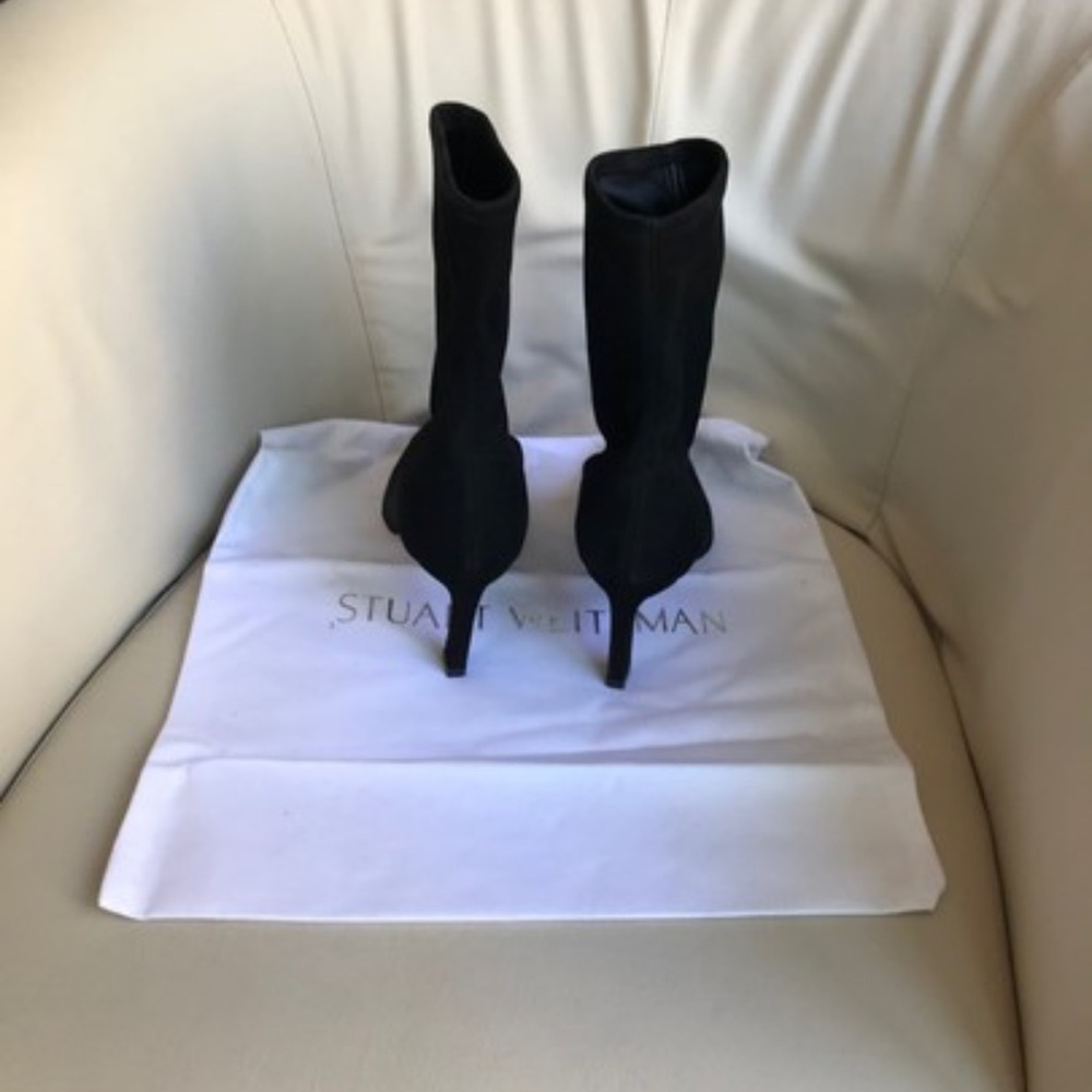 Stuart Weitzman black women booties - Picture 4 of 6